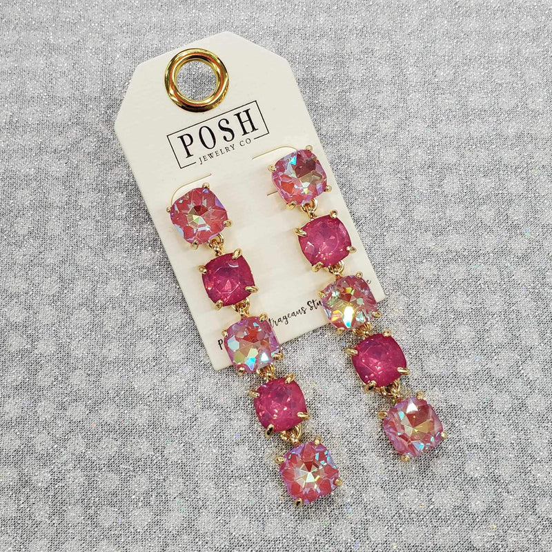 POSH Pink Romance Earrings