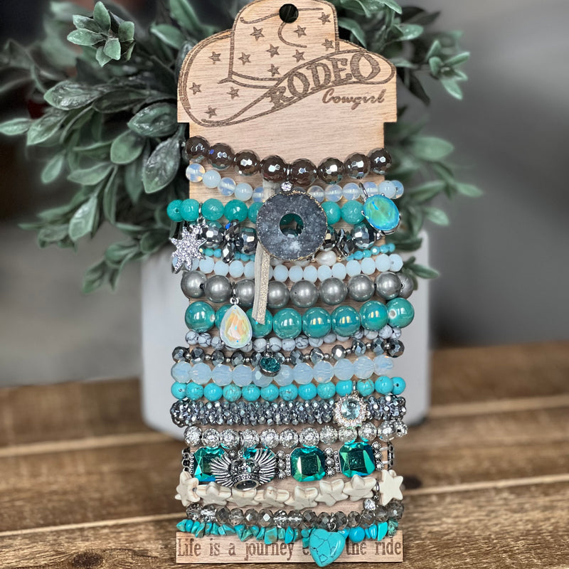 JCOON Turquoise Dream Bracelet Stack