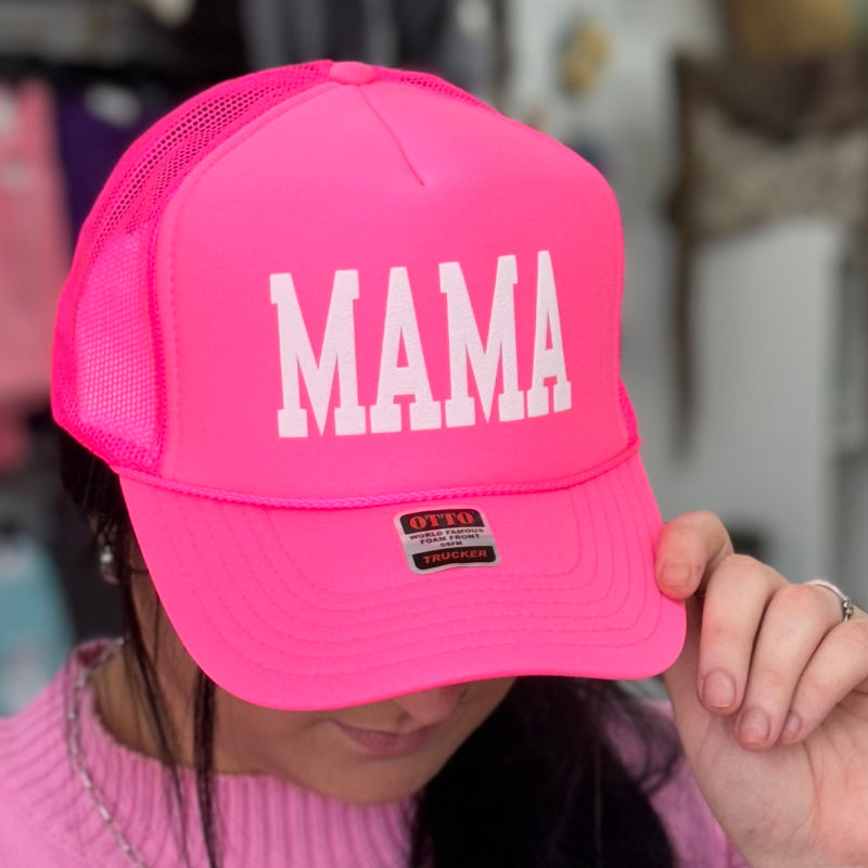 Hot Pink Mama Trucker Hat