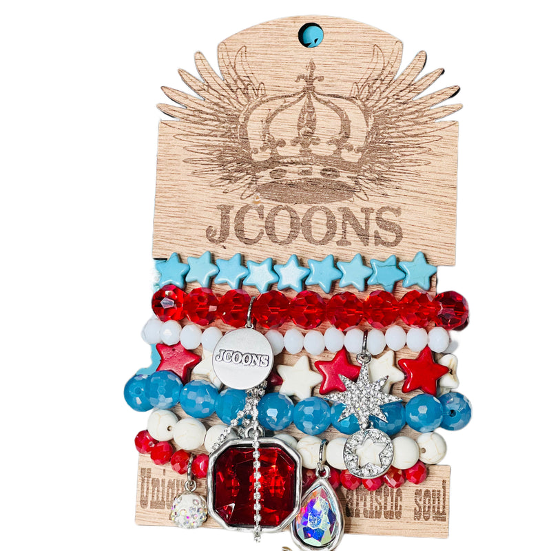 JCOON Liberty Star Bracelet Set