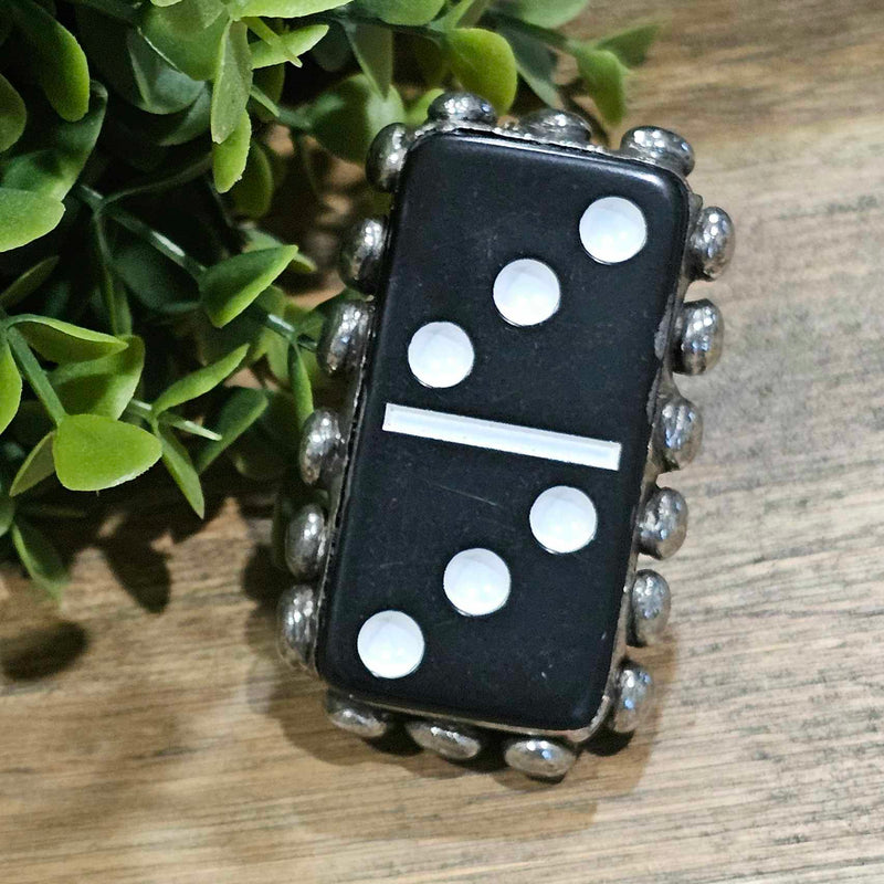 Dominos For Life Black 3/3 Ring