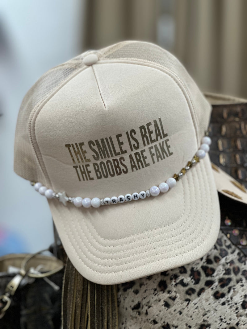 The Smile is Real Trucker Hat
