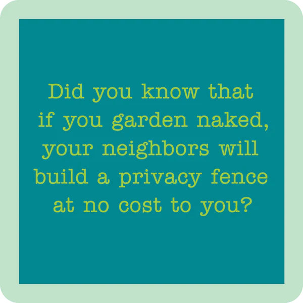Coasters-Garden Naked