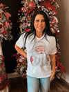 JCOONS Bling Holographic Lollipop Santa Tee