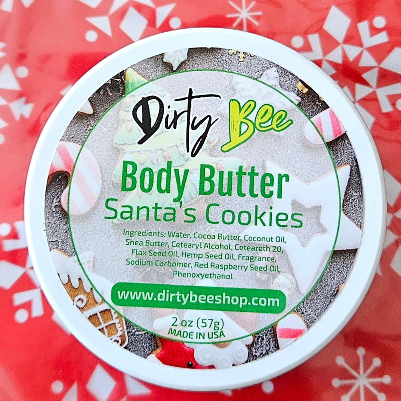 Dirty Bee Body Butter - Santa's Cookies