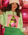 Green Man Bubble Sweatshirt