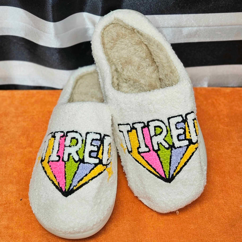 CT Slippers - Tired