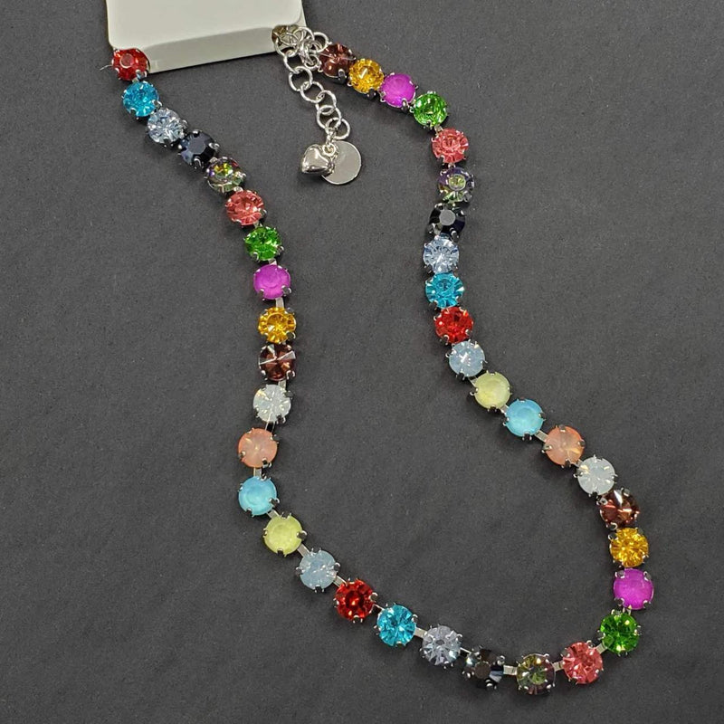 Treasure Jewels Myra Multi Red Necklace Set