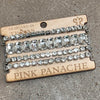 PP Clear Silver Glam Bracelet Set