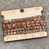 PP Rose Gold Glam Bracelet Set