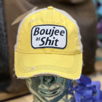 Boujee as Sh*t Yellow Brim Hat