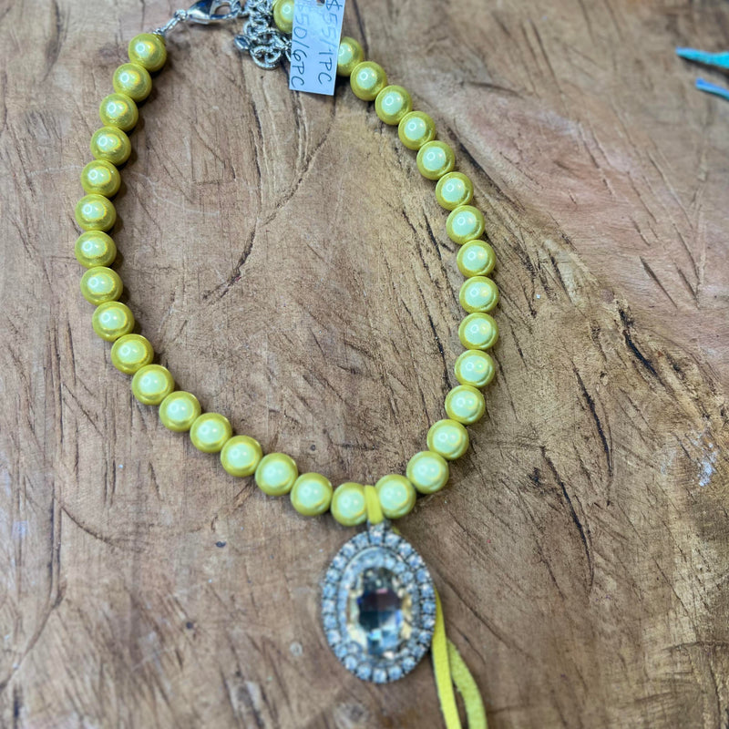 SL Miracle Bead Necklace - Yellow