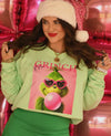 Green Man Bubble Sweatshirt