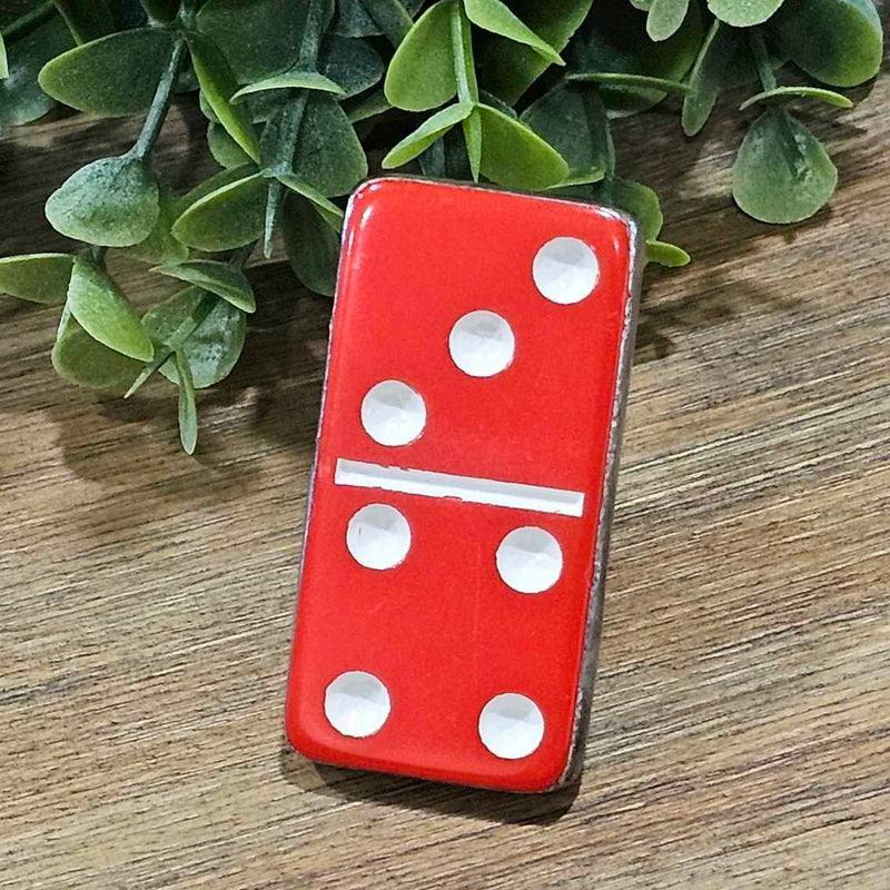 Dominos For Life Red 3/4 Ring