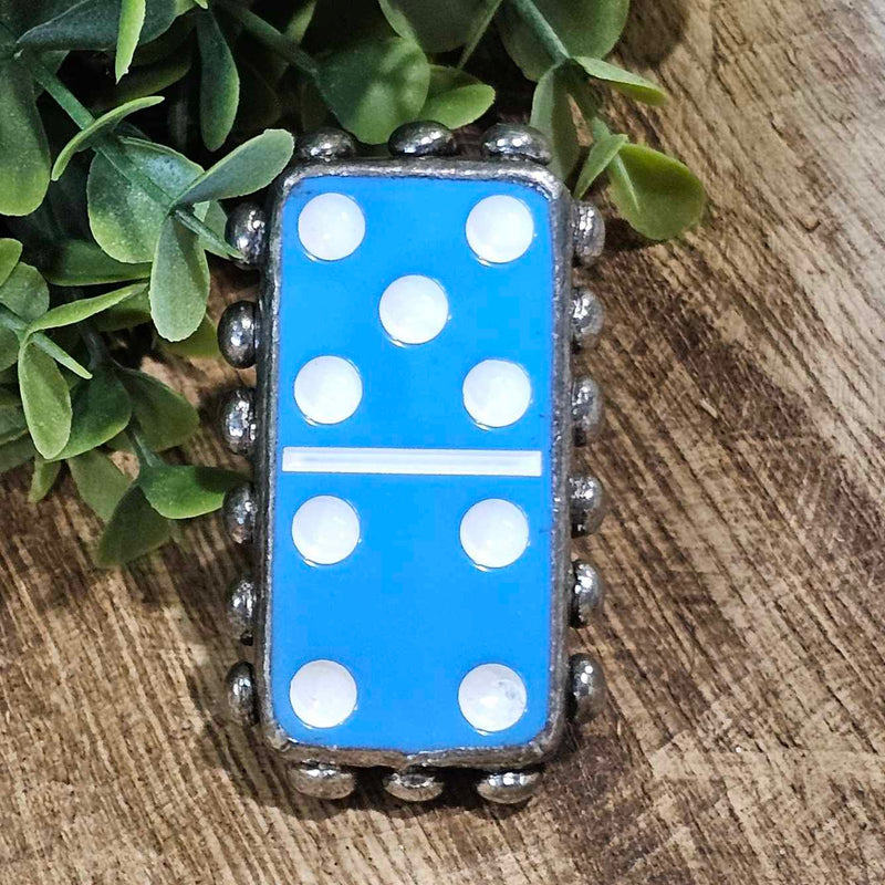 Dominos For Life Blue 5/4 Ring