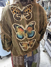 ARB Live 10/25/25 Button Butterfly Top