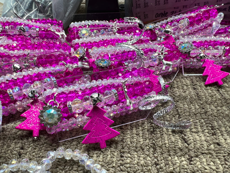 SL Pink Tree Custom Bracelets