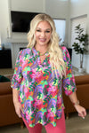 STB Lizzy Top in Tropical Multi