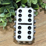 Dominos For Life White 6/6 Ring