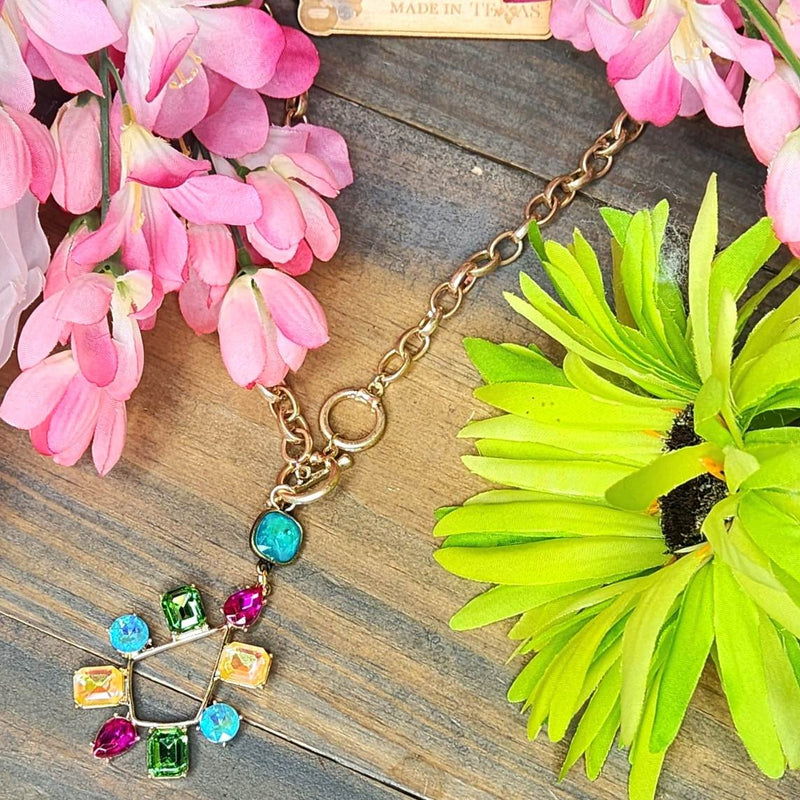 PP Spring Bling Gold Toggle Necklace